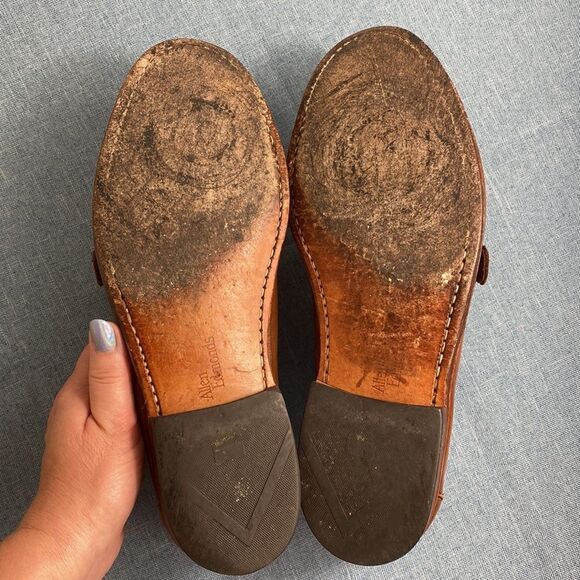 Allen Edmonds tan Monterey Kiltey loafers size 9 EEE - Picture 7 of 11